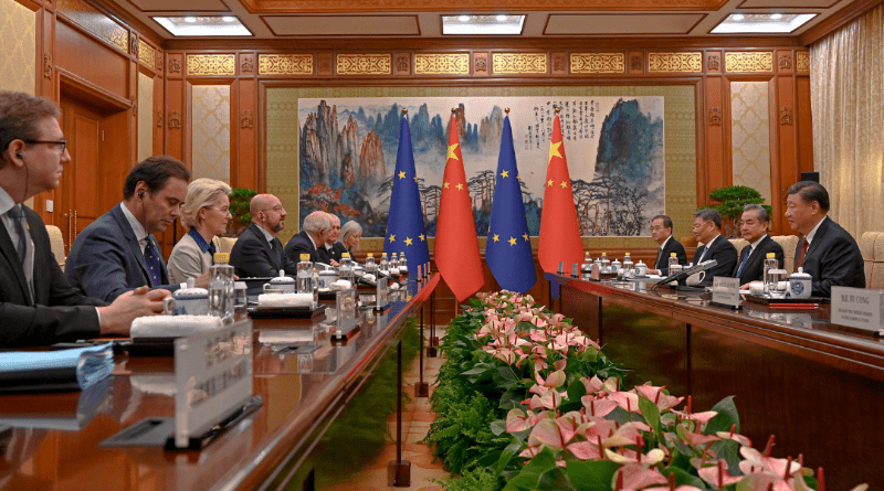 In China, EU Leaders Confront Beijing On Trade Imbalance, Russia Ties ...